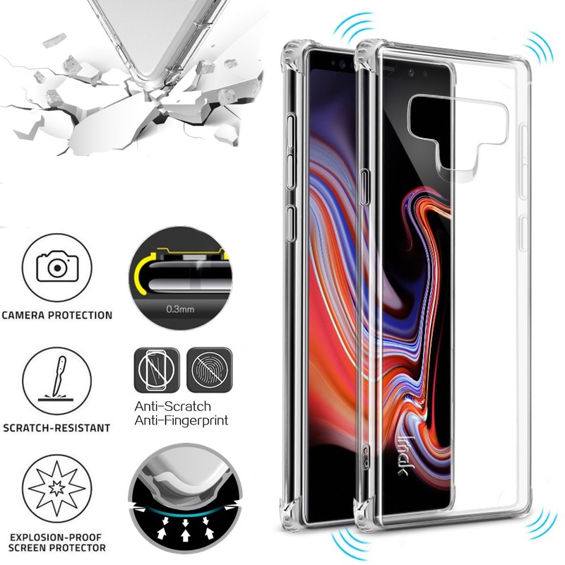 Silikoninis-Anti shock 0.6 mm. storio dėklas (Samsung GALAXY NOTE 9) Silikoninis-Anti shock 0.6 mm. storio dėklas (Samsung GALAXY NOTE 9)